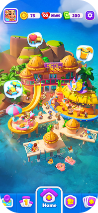 game screen